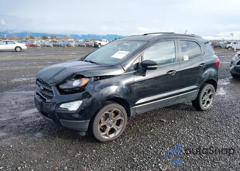 2018 Ford Ecosport Ses from USA, damaged, VIN MAJ6P1CL8JC181727